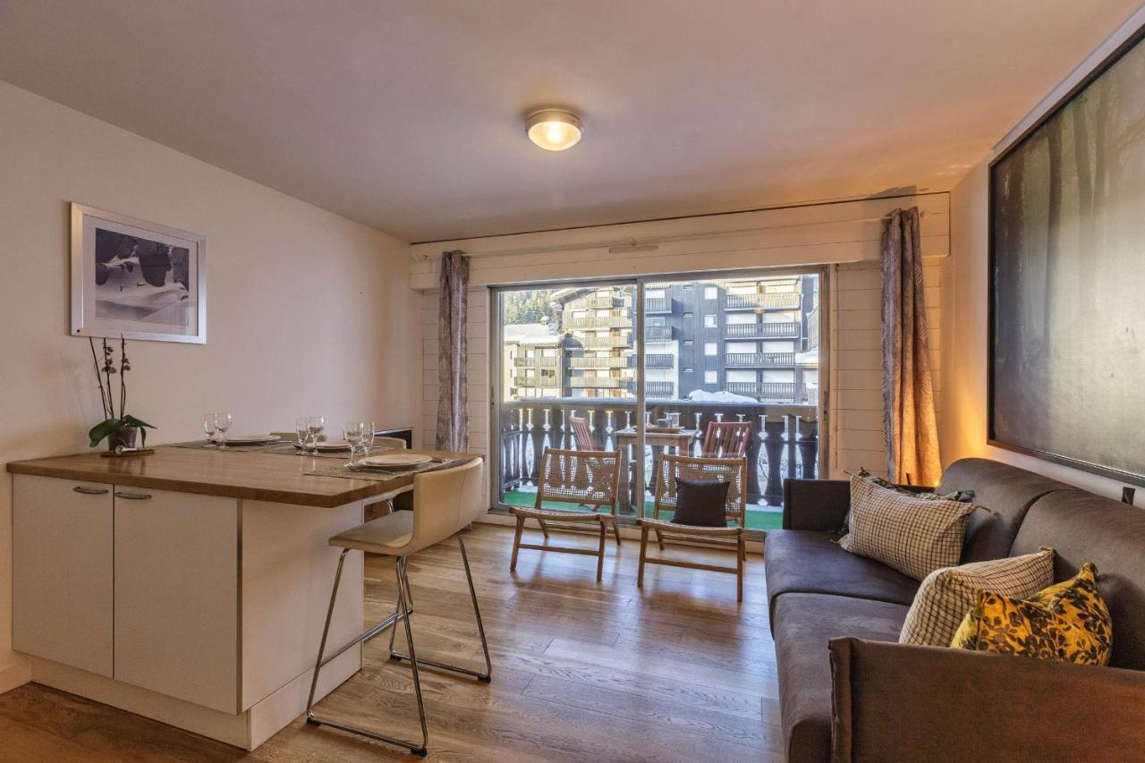 Appartement Clos Du Savoy 2C Bat A2 - Happy Rentals Chamonix Bagian luar foto
